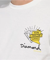 Diamond Supply Co. Diamond x Taylor Gang White T-Shirt