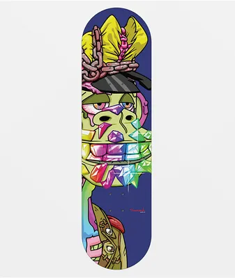Diamond Supply Co. x Ape Biker Mutant Ape 8.25" Skateboard Deck