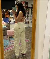 Dickies Cream Corduroy Carpenter Pants