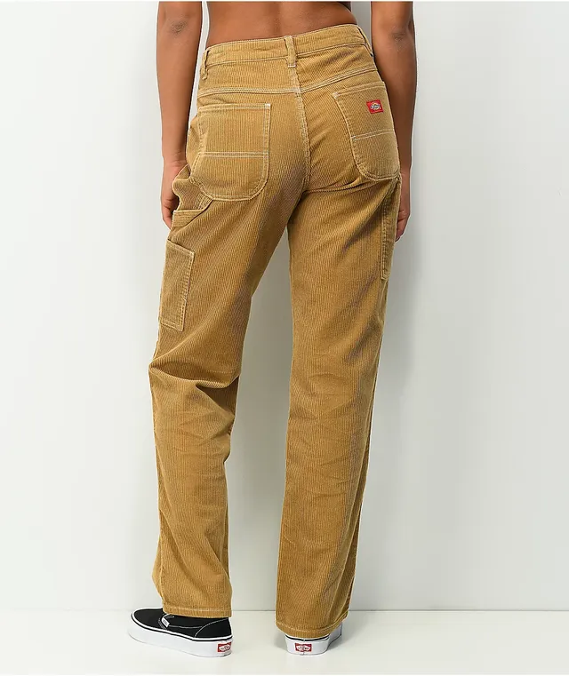 Corduroy Dickies Carpenter Jeans Womens Women's FLEX Relaxed Fit