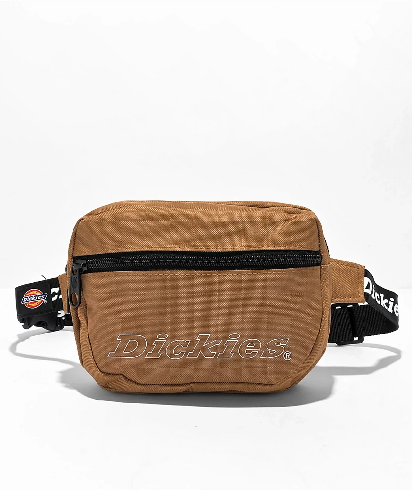 Dickies Logo Brown Fanny Pack