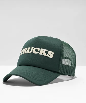 Donut Trucks Green Trucker Hat