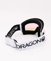 Dragon DX3 OTG White & Pink Ion Snowboard Goggles