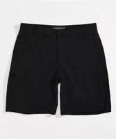 Dravus Bay Black Board Shorts