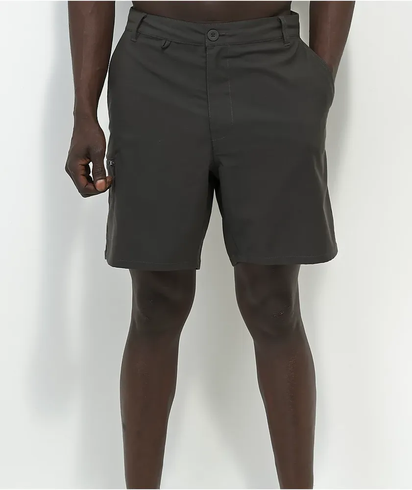 Dravus Crow Black Chino Shorts