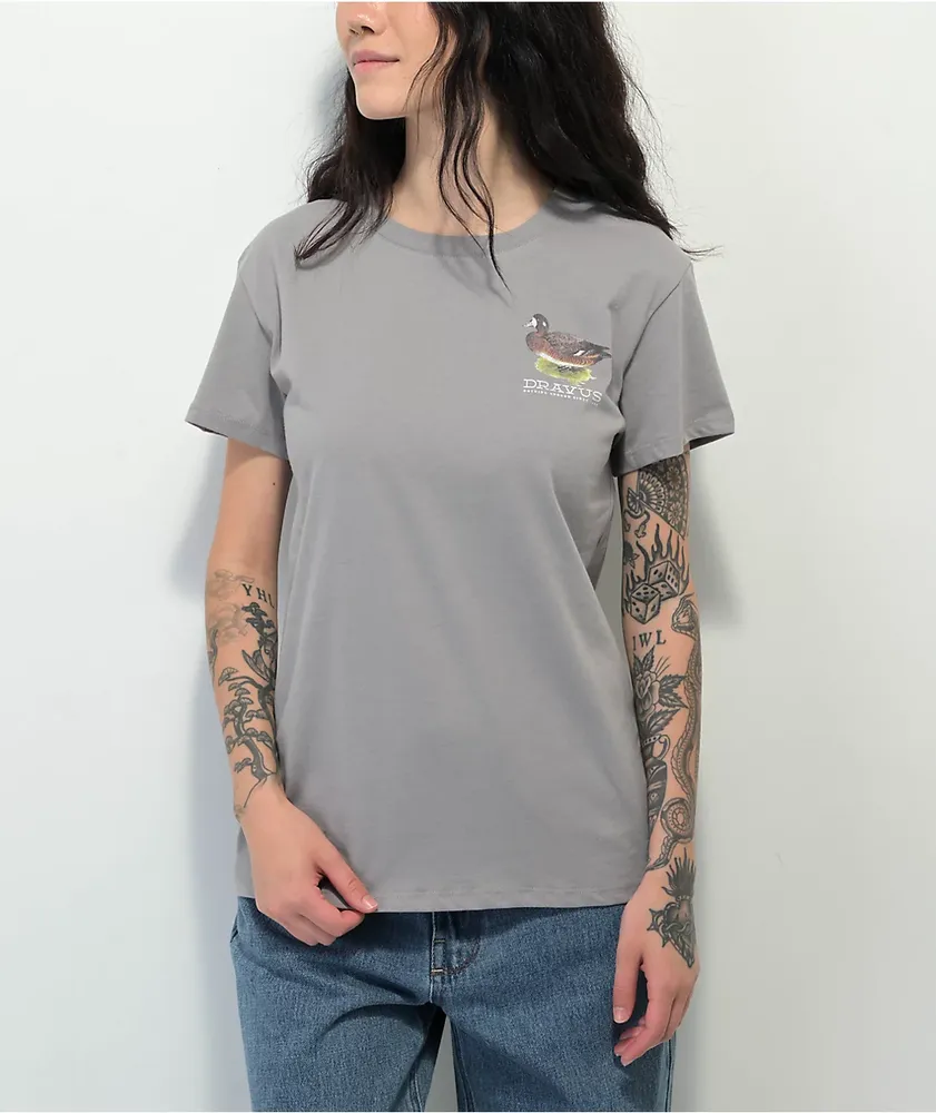 Dravus Ducking Around Grey T-Shirt