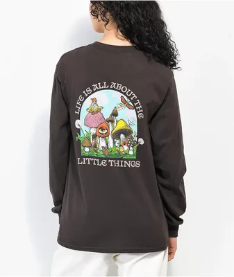 Dravus Little Things Brown Long Sleeve T-Shirt