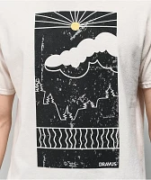 Dravus Partly Cloudy Cream T-Shirt