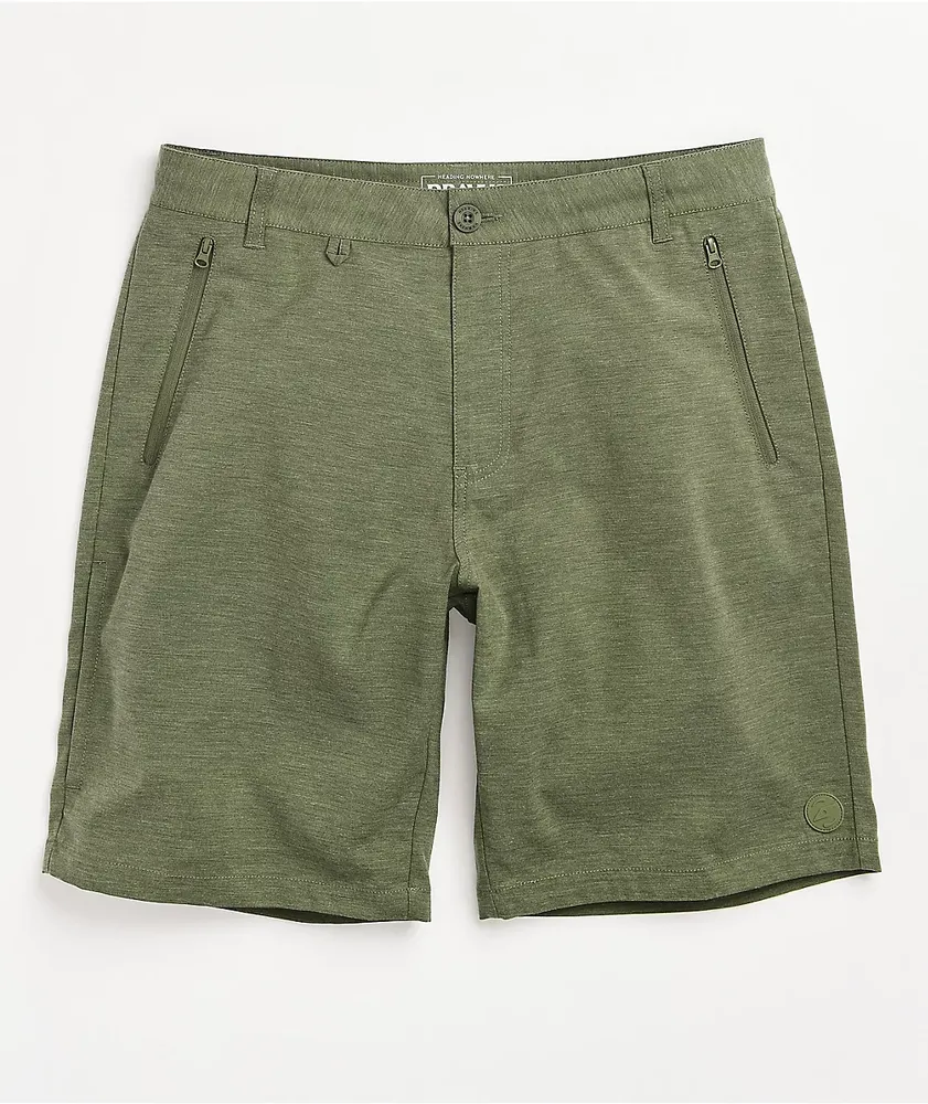 Dravus Recreational Olive Hybrid Shorts