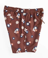 Dravus Terrapin Brown 18" Board Shorts