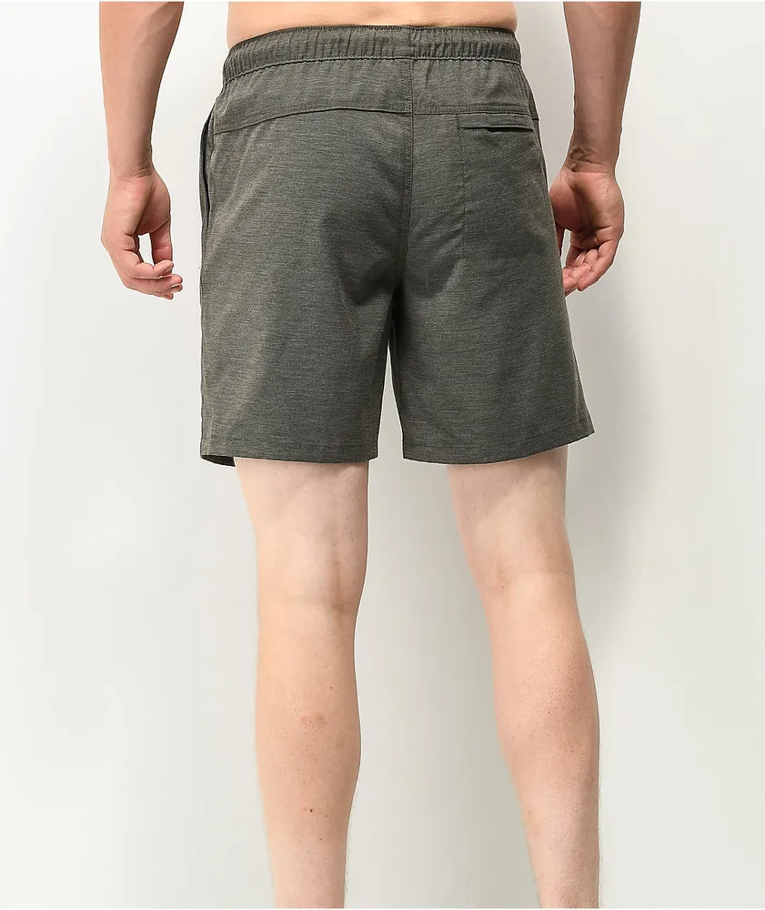 Dravus Terrapin Washed Black Shorts