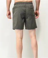 Dravus Terrapin Washed Black Shorts