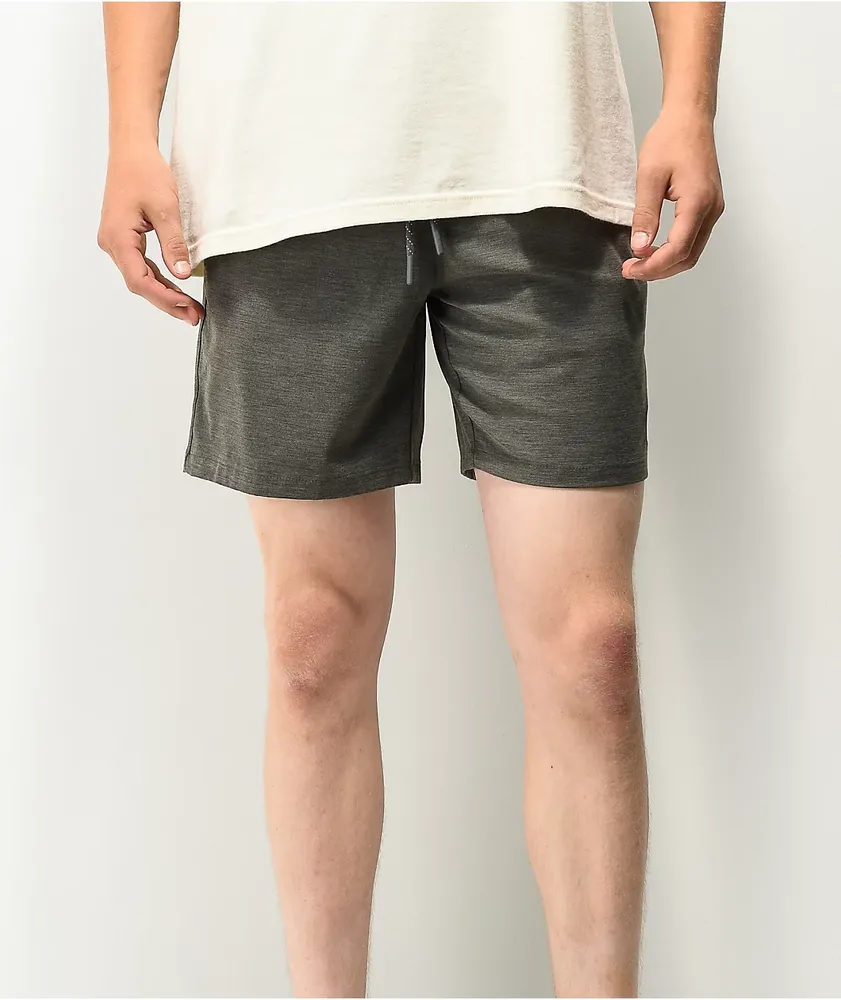 Dravus Terrapin Washed Black Shorts