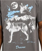 Dravus Wolf Pack Charcoal T-Shirt