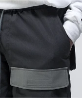 EPTM Black Hook & Loop Cargo Pants