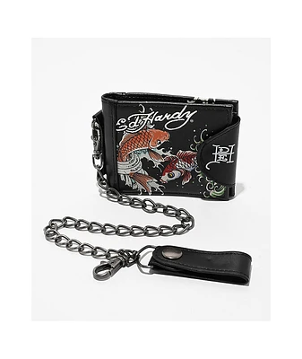 Ed Hardy Koi Chain Wallet