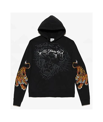 Ed Hardy Tiger Black Hoodie