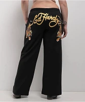 Ed Hardy Tigers Black Sweatpants