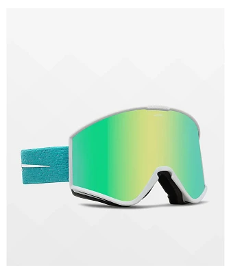 Electric Kleveland Crocus Speckle & Green Chrome Snowboard Goggles