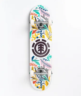 Element Floral Party 7.75" Skateboard Complete