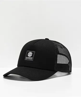 Element Icon Black Trucker Hat