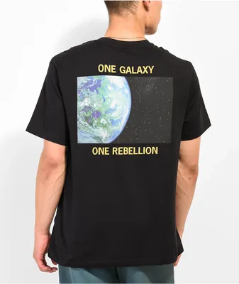 Element x Star Wars Galaxy Black T-Shirt