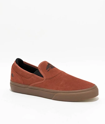 Emerica x Jess Mudgett Wino G6 Clay Slip-On Skate Shoes