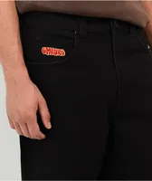 Empyre Black Canvas Carpenter Skate Pants