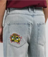 Empyre Boombox Light Wash Denim Skate Jeans