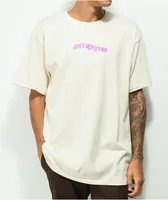 Empyre Botanical Skull Cream T-Shirt
