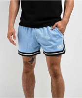 Empyre Bounce Blue Mesh Shorts