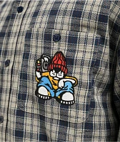 Empyre Browser Tan Flannel Shirt