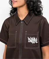 Empyre Buffy Java Crop Work Shirt