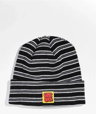 Empyre Burner Grey & Black Stripe Beanie