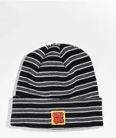 Empyre Burner Grey & Black Stripe Beanie
