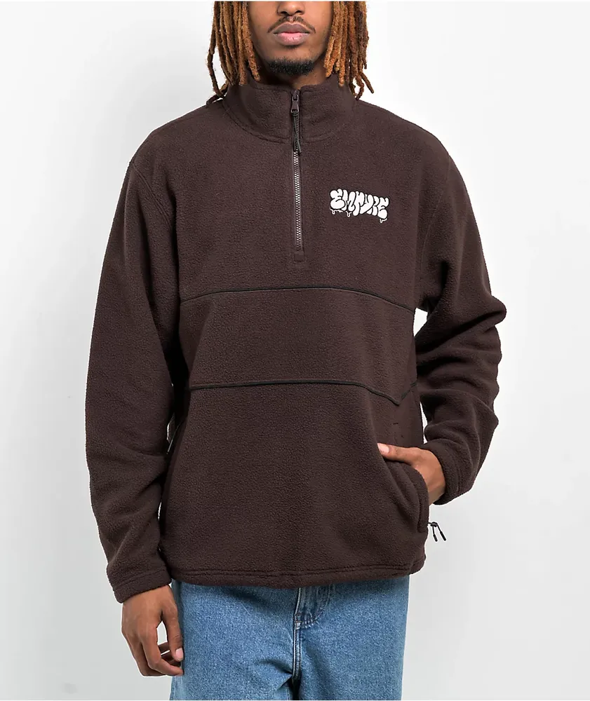 Empyre Carter Brown Quarter Zip Sweatshirt