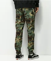 Empyre Creager Stretch Elastic Waist Camo Jogger Pants