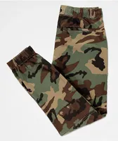 Empyre Creager Stretch Elastic Waist Camo Jogger Pants