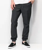 Empyre Creager Stretch Elastic Waist Heather Grey Jogger Pants