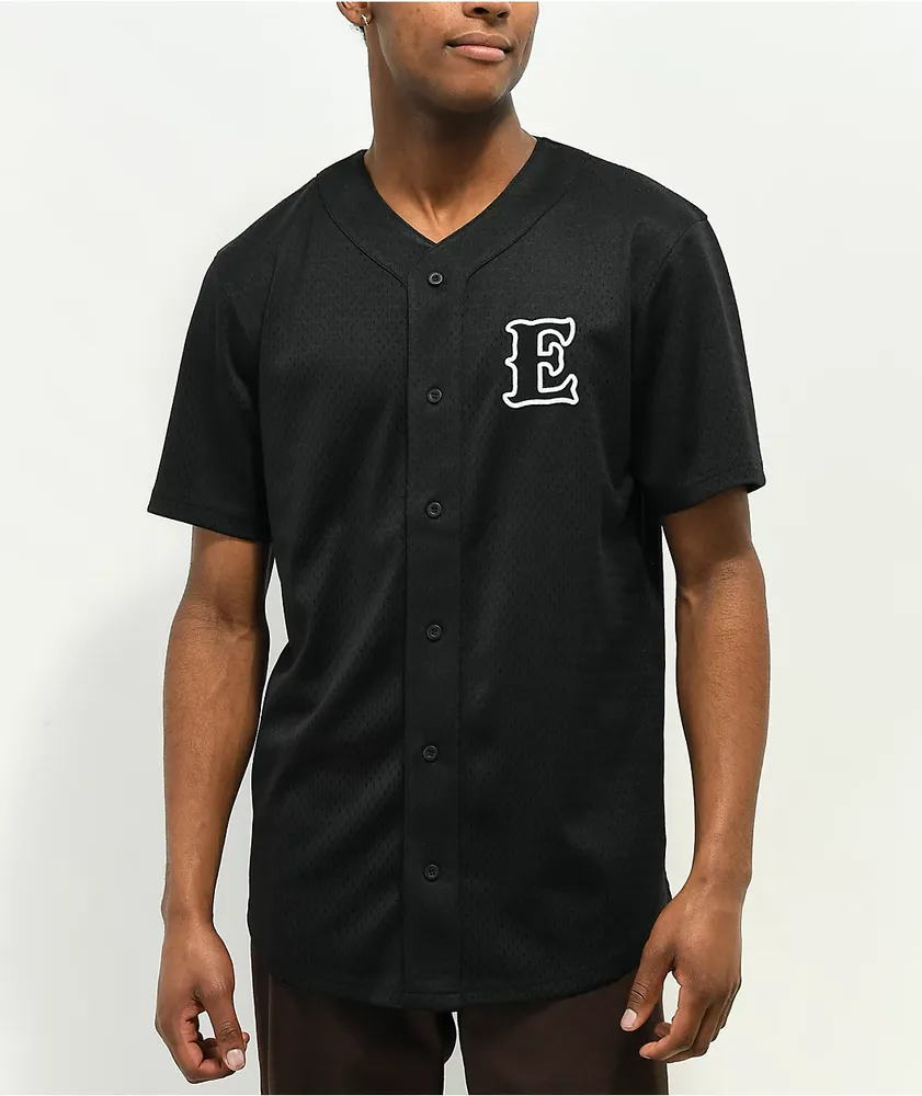 Empyre Curve Black Baseball Jersey