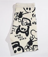 Empyre Dogs Dinner Natural Sweat Shorts