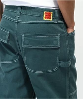 Empyre Emerald Green Carpenter Skate Jeans