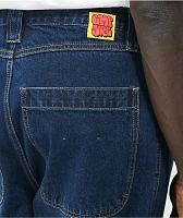 Empyre Evening Loose Fit Dark Blue Utility Skate Jeans