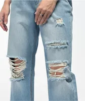 Empyre Frankie Light Wash Dad Jeans