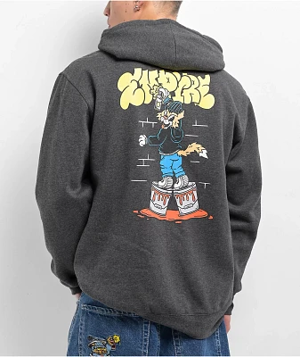 Empyre Graff Cat Grey Hoodie