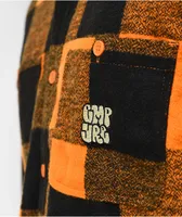 Empyre House Orange Flannel Shirt