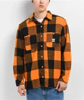 Empyre House Orange Flannel Shirt