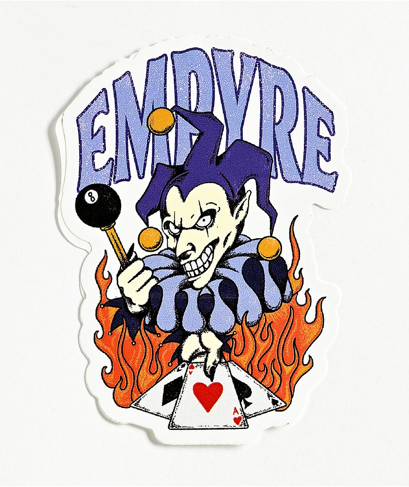 Empyre Joker Cards Sticker