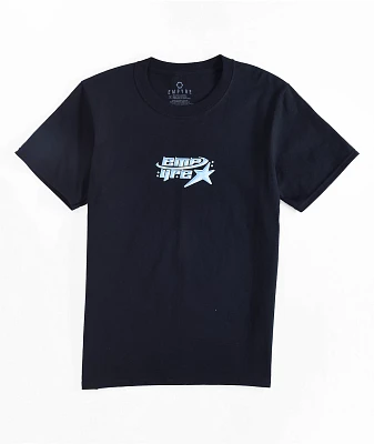 Empyre Kids Y2K Star Black T-Shirt