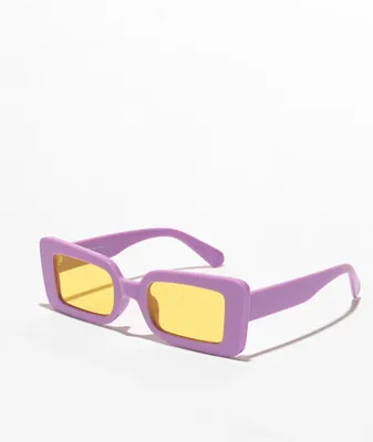 Empyre Lana Lavender & Yellow Sunglasses